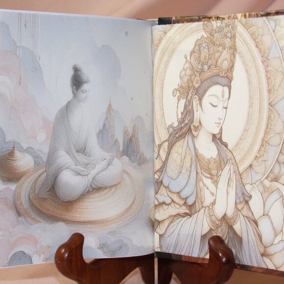 MAUKA WAY (The Mountain Path) Buddhist Poetry Art Teachings Spiritual Gift Book - Picture 4 of 16